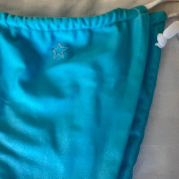 Frankie’s Bikinis Tia bottom. Aquamarine shine - Picture 4 of 5
